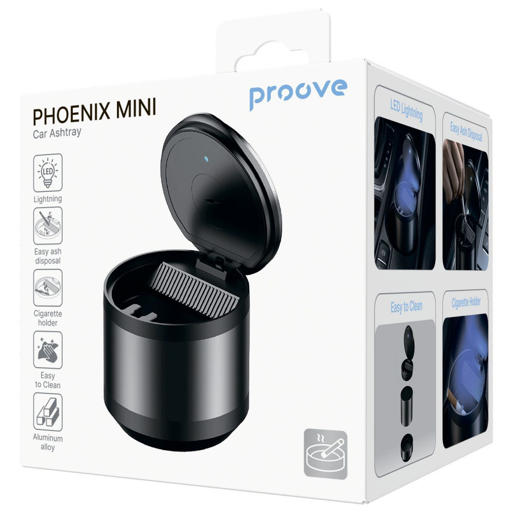 Автомобільна попільничка Proove Phoenix Mini — Придбати в Україні - фото 1