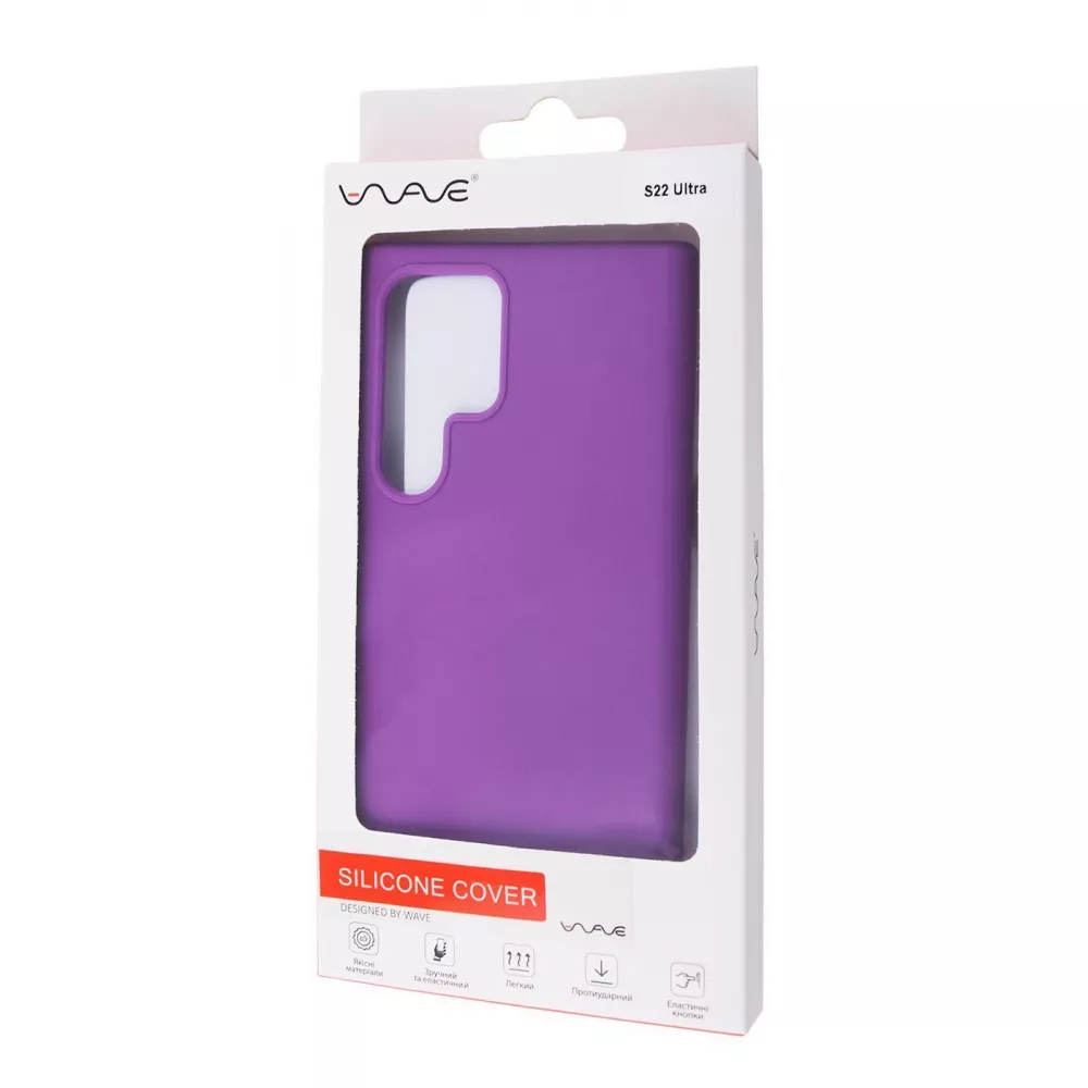 Чехол WAVE Full Silicone Cover Samsung Galaxy S22 Ultra - фото 1