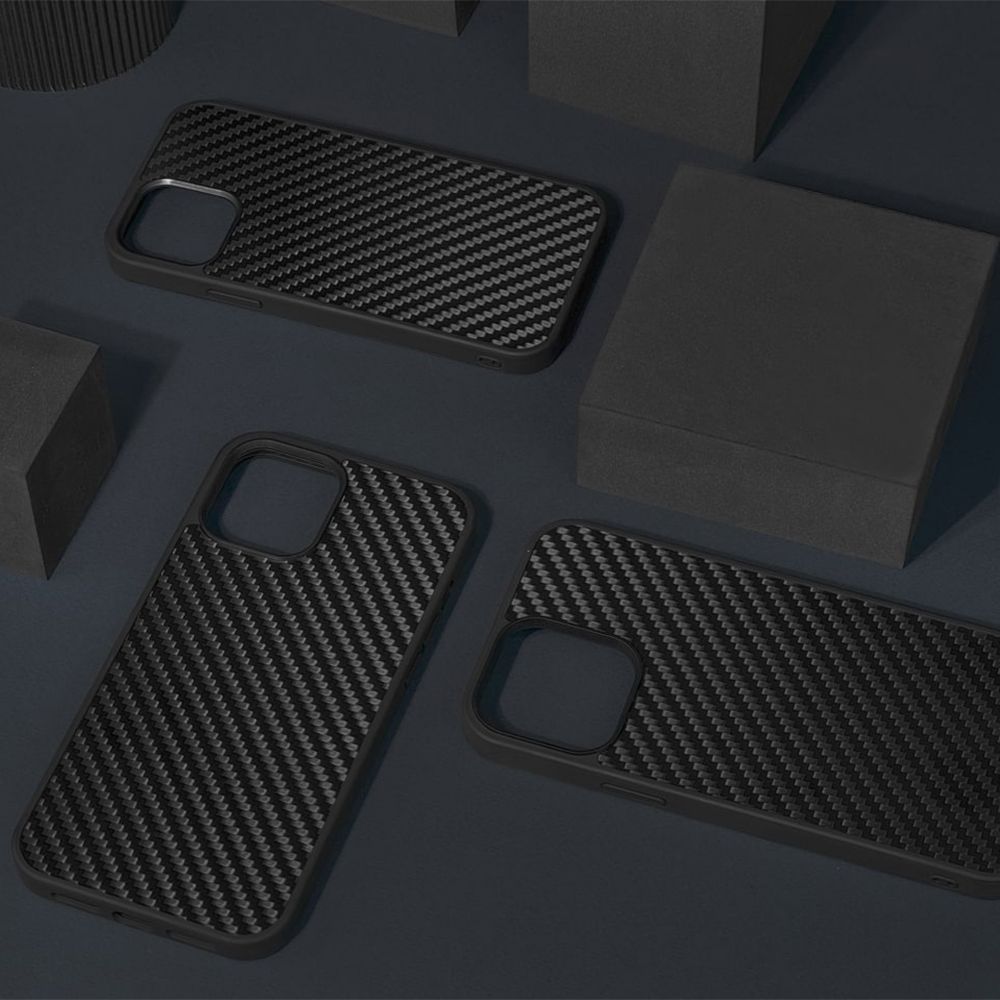 Чехол WAVE Premium Carbon Edition Case with MagSafe iPhone 14 Plus/15 Plus - фото 3
