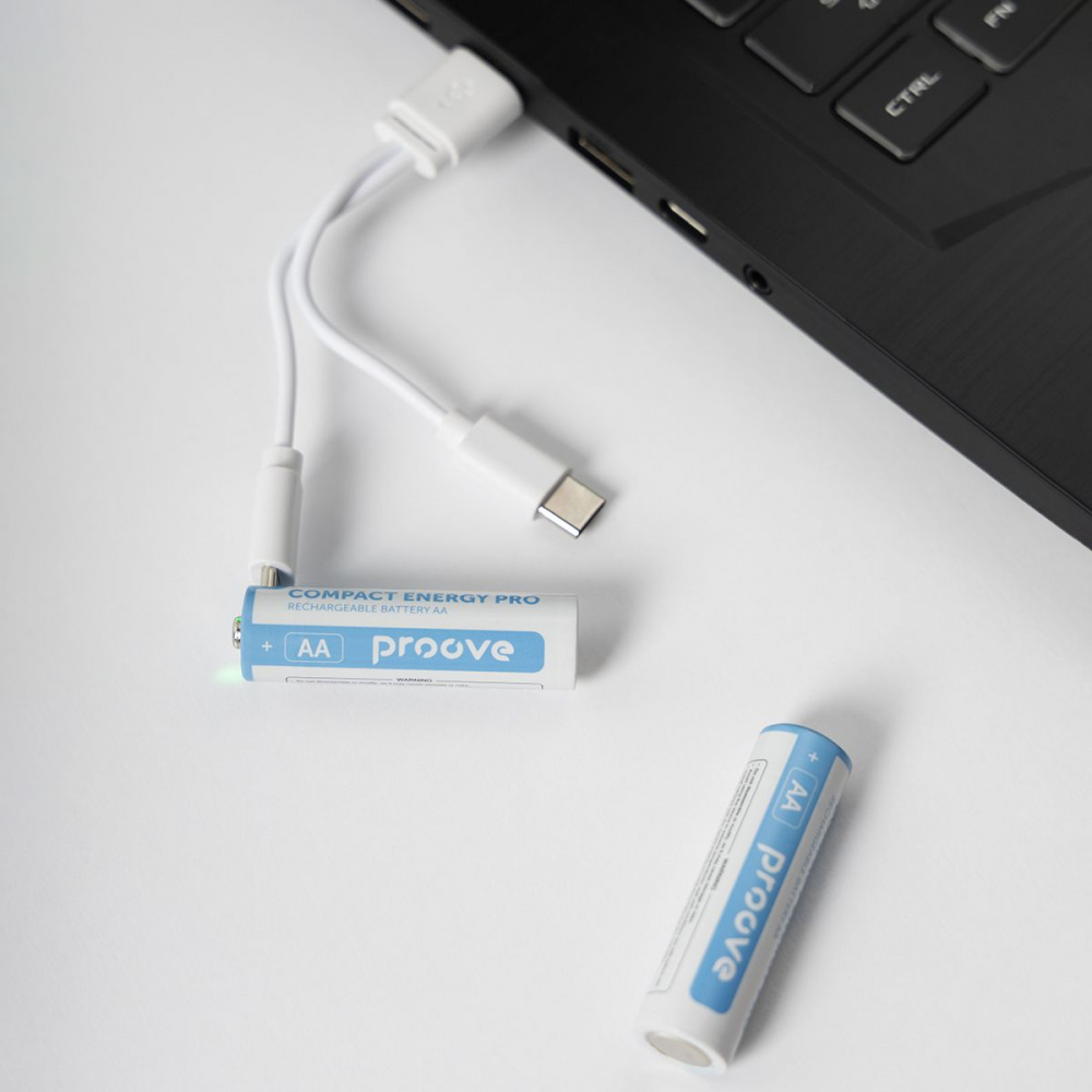 Акумуляторні батарейки Proove Compact Energy Pro AA 2 pcs — Придбати в Україні - фото 3