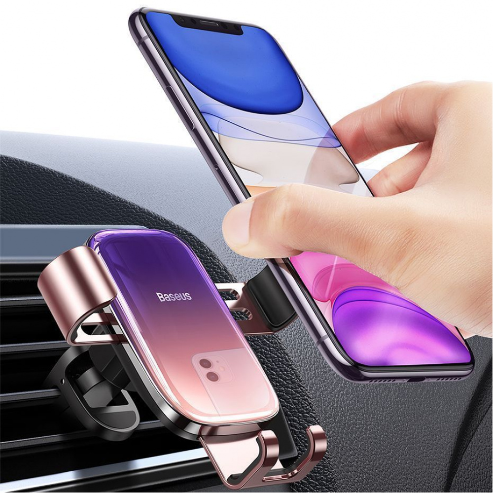 Автомобільний тримач Baseus Glaze Gravity Car Mount — Придбати в Україні - фото 4