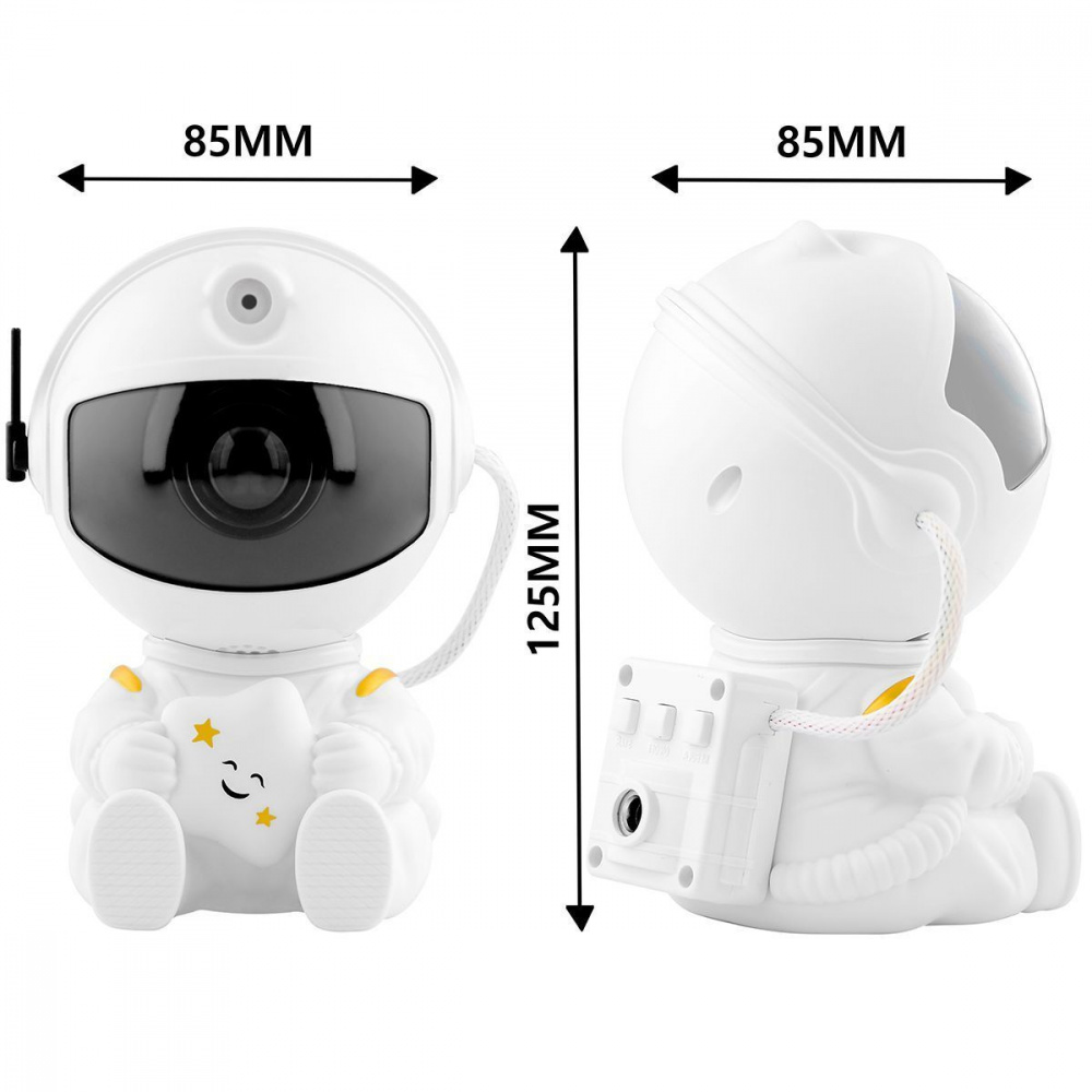 Лазерный ночник-проектор звездного неба Astronaut Star - фото 5