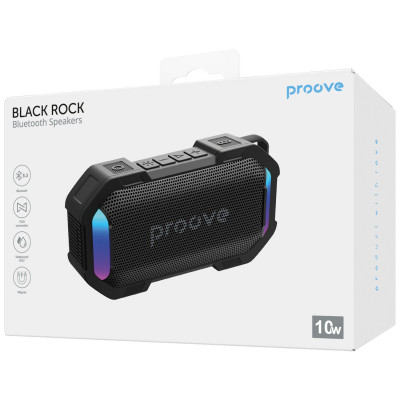 Портативна Акустика Proove Black Rock 10W (APP) — Придбати в Україні