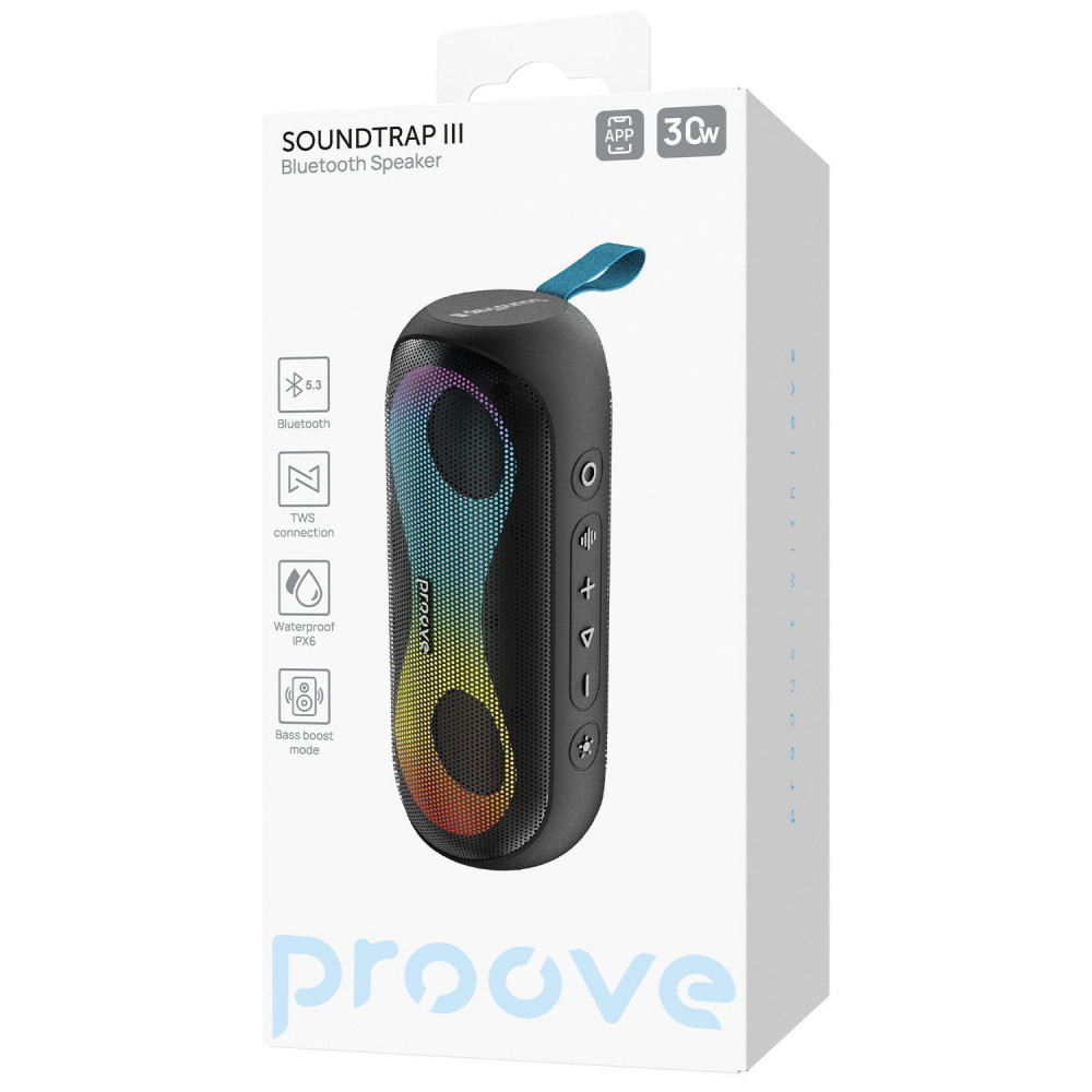 Портативна Акустика Proove SoundTrap III 30W (APP) — Придбати в Україні - фото 1