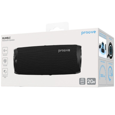 Портативна акустика Proove Rumble 20W (APP) — Придбати в Україні
