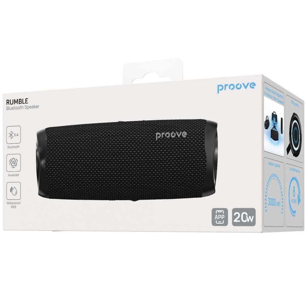 Портативная акустика Proove Rumble 20W (APP) - фото 1