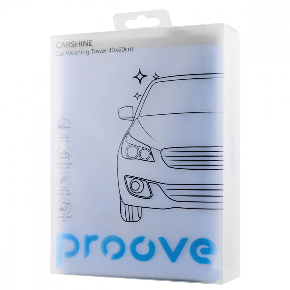 Автомобільна Мікрофiбра Proove Carshine (40*60cm) — Придбати в Україні - фото 1