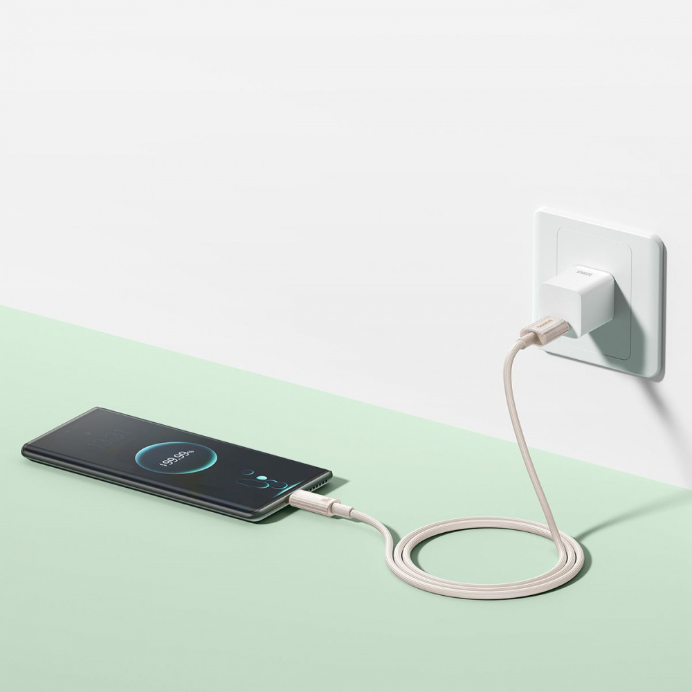 Кабель Baseus Habitat Series Fast Charging Type-C 100W (2m) — Придбати в Україні - фото 7