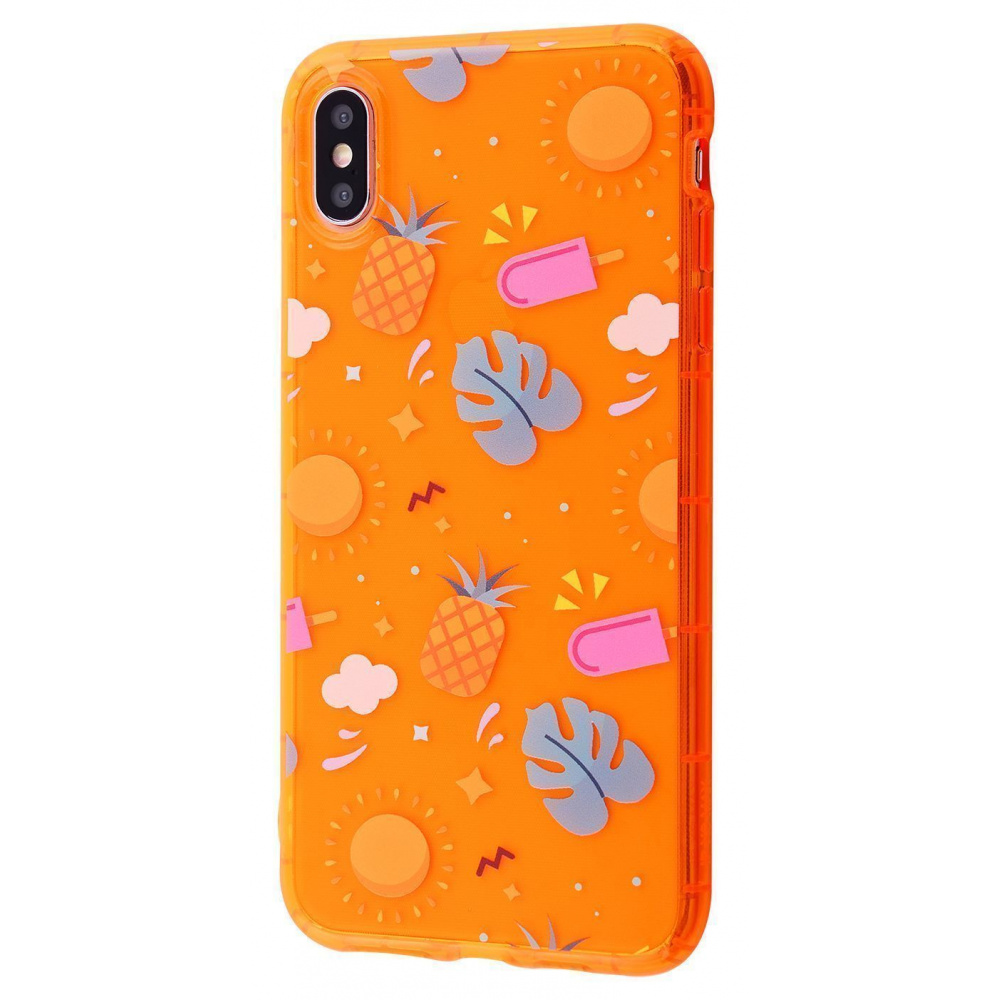 Fruit Cocktail Case (TPU) iPhone Xs Max - фото 12