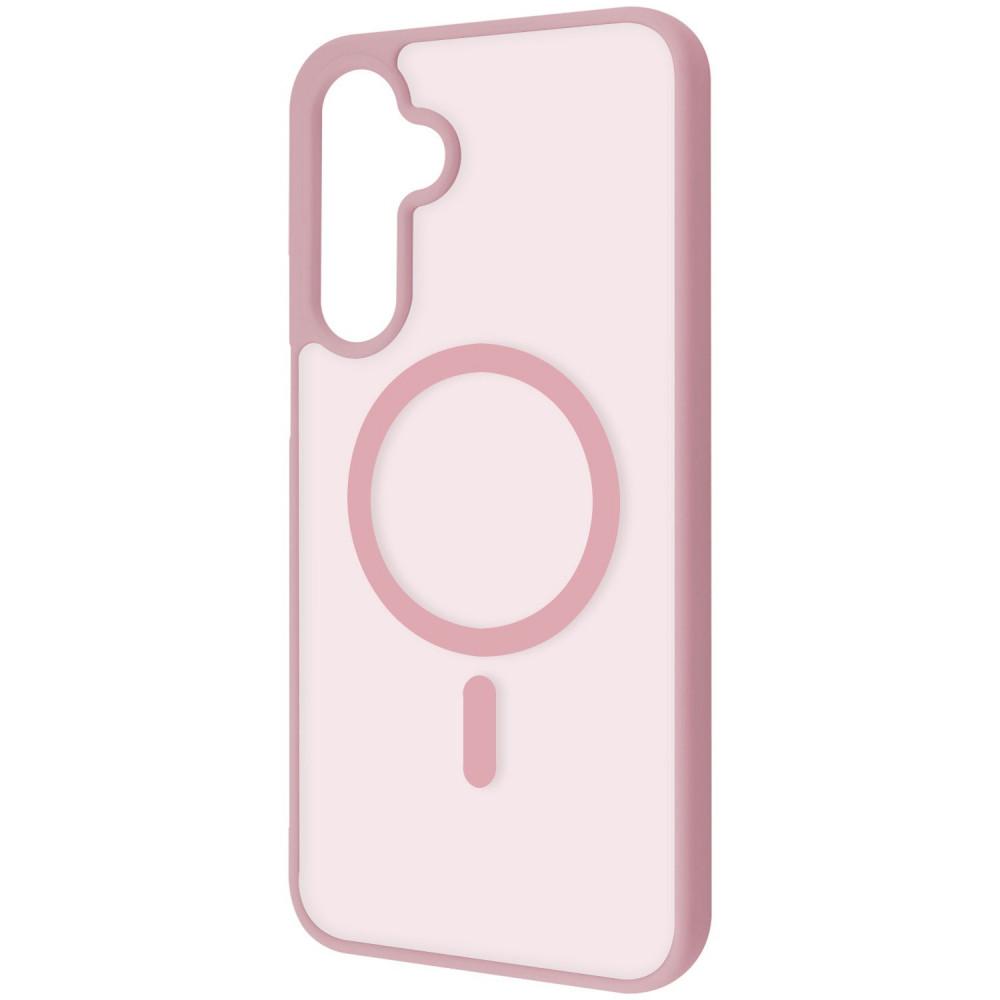 Чехол WAVE Matte Color Case with Magnetic Ring Samsung Galaxy S26 FE pink sand (71398) Розовый на картинке №1