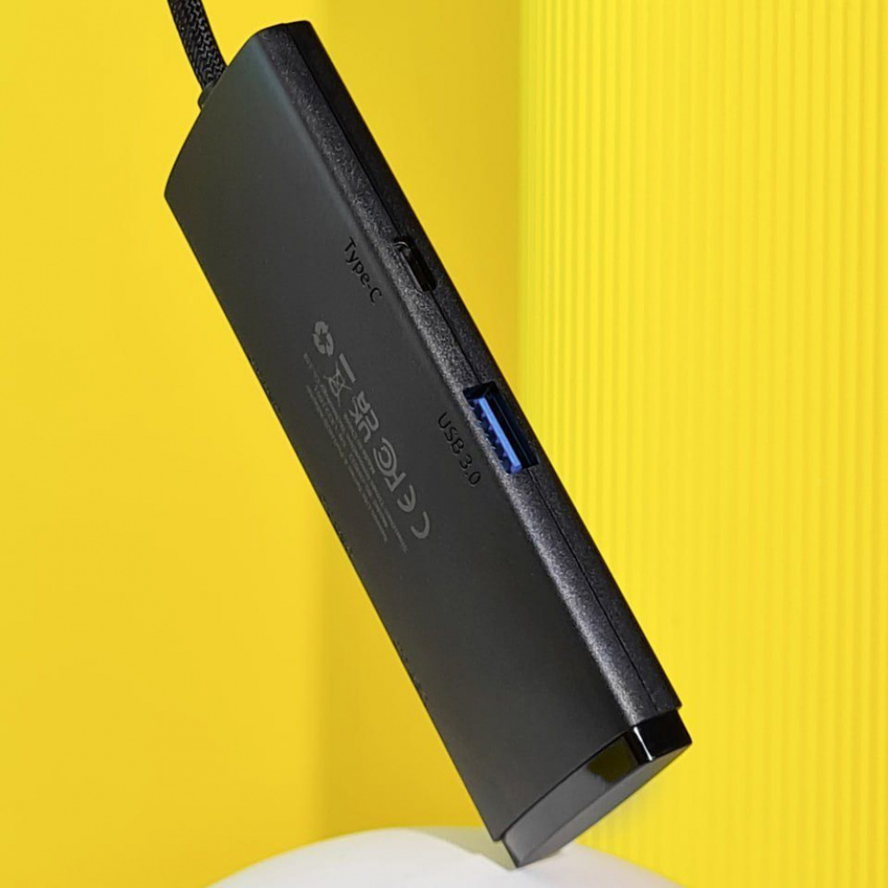 USB-Хаб Baseus Lite Series 4-in-1 (USB-A to USB 3.0*4) (1m) — Придбати в Україні - фото 6