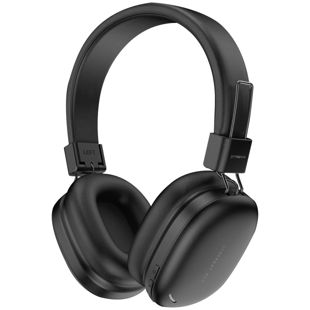 Бездротові навушники Proove Symphony Neo (APP) black (HPSN0001AP01) Чорний на малюнкі №1