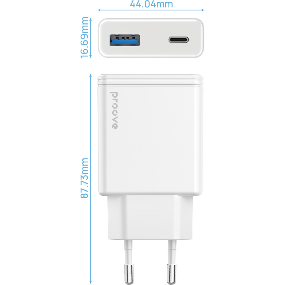 МЗП Proove Slender 45W (Type-C + USB) — Придбати в Україні - фото 5