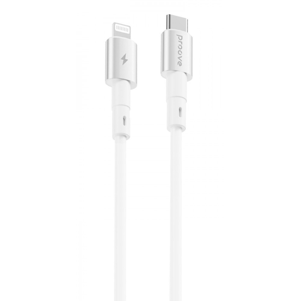 Кабель Proove Silicraft Type-C to Lightning 27W (1m) white (CCSC27002102) Білий на малюнкі №1