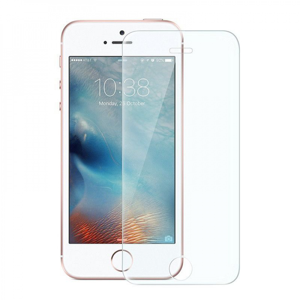 Protective glass 0.15 mm iPhone 5/5s/SE without packaging - фото 1