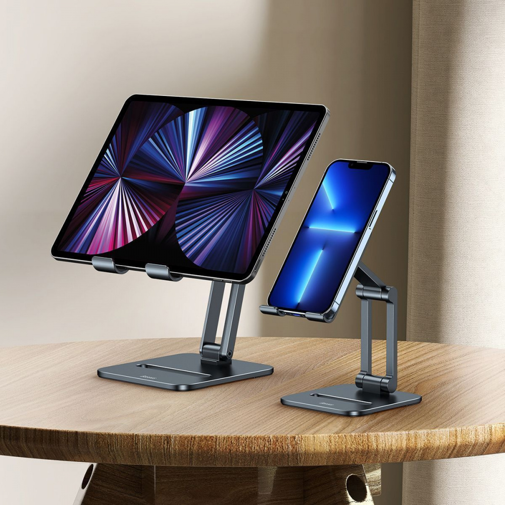 Підставка для планшету Baseus Desktop Biaxial Foldable Metal Stand — Придбати в Україні - фото 3