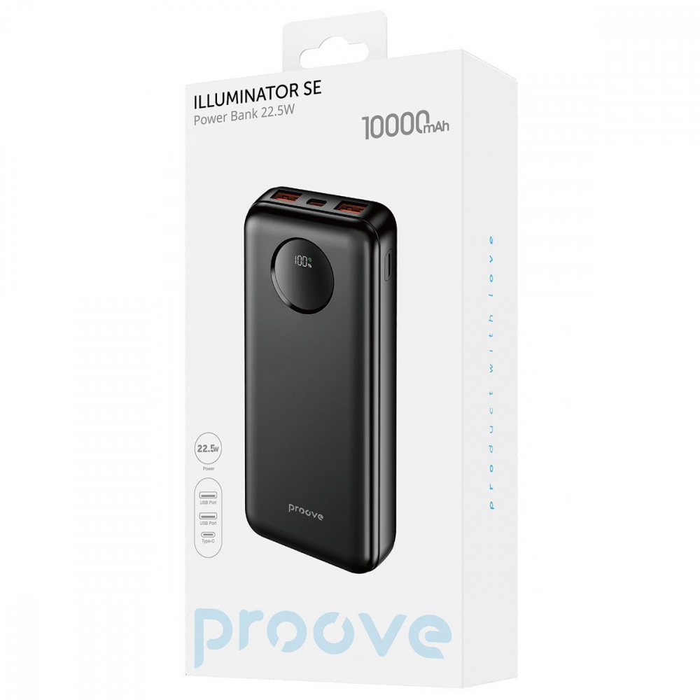 Портативная Батарея Proove Illuminator SE 22.5W 10000mAh