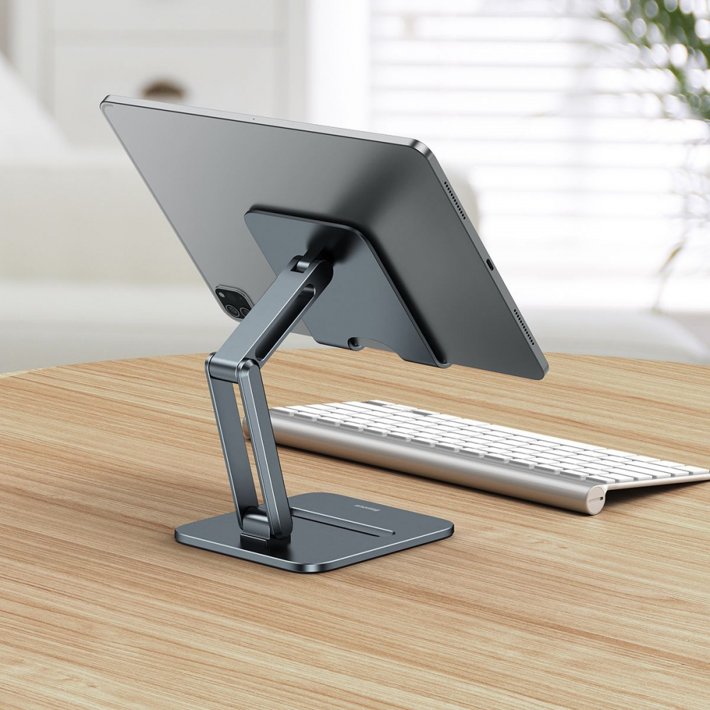 Підставка для планшету Baseus Desktop Biaxial Foldable Metal Stand — Придбати в Україні - фото 1
