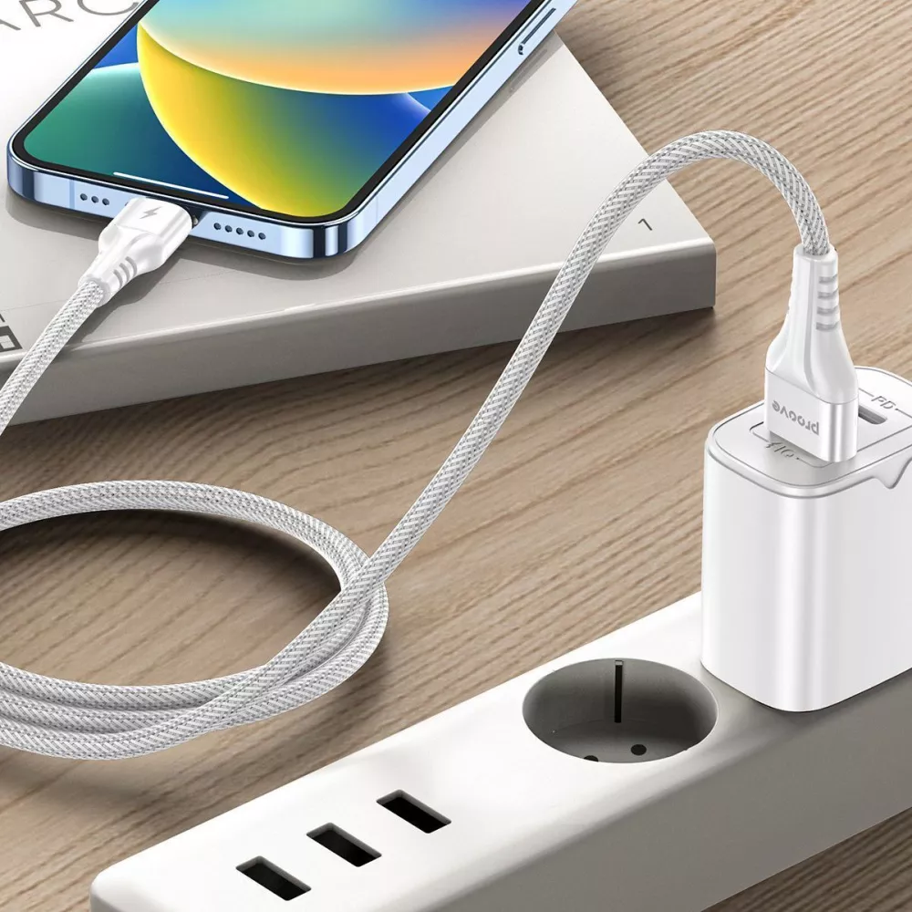 Кабель Proove Double Way Weft USB to Lightning 2.4A (1m) — Придбати в Україні - фото 7