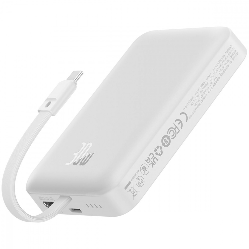 Портативна Батарея Baseus Magnetic Mini 30W 10000mAh — Придбати в Україні - фото 3