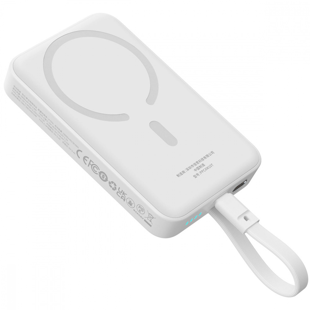 Портативна Батарея Baseus Magnetic Mini 30W 10000mAh — Придбати в Україні - фото 5