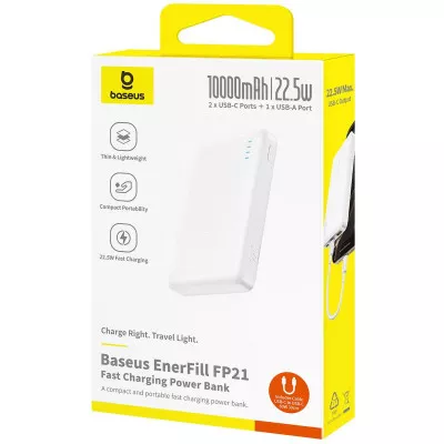 Портативна Батарея Baseus EnerFill 22.5W 10000mAh — Придбати в Україні