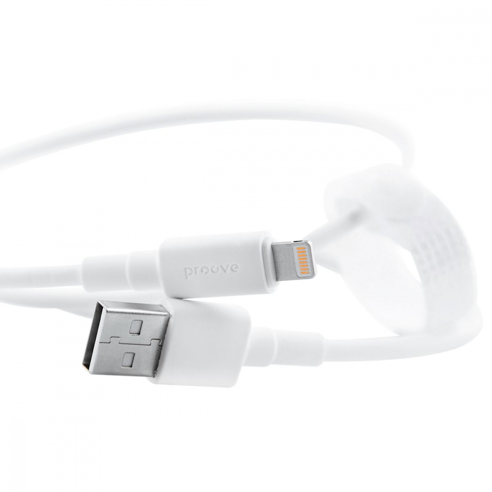 Cable Proove Small Silicone Lightning 2.4A (1m) - фото 4