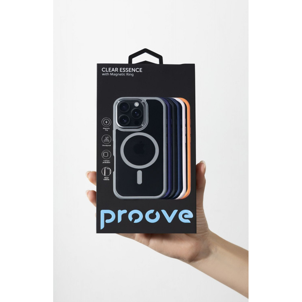 Чехол Proove Clear Essence Case with Magnetic Ring iPhone 12 Pro Max - фото 16