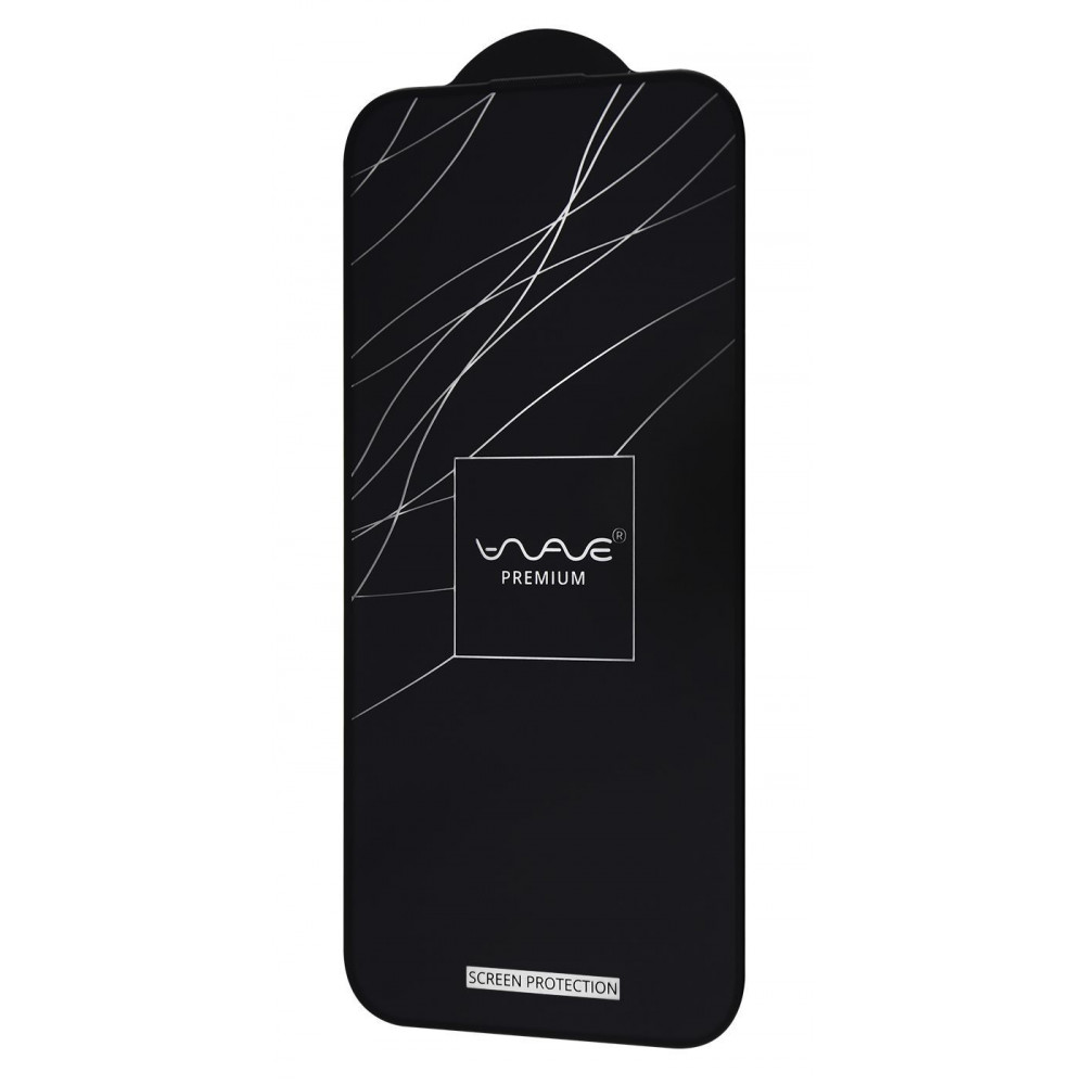 Захисне скло WAVE Premium iPhone 15 Pro black на малюнкі №1