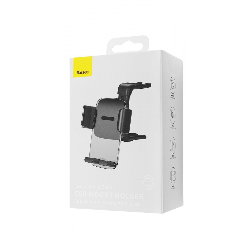 Тримач в машину Baseus Easy Control Clamp (Applicable to Round Air Outlet) — Придбати в Україні - фото 5