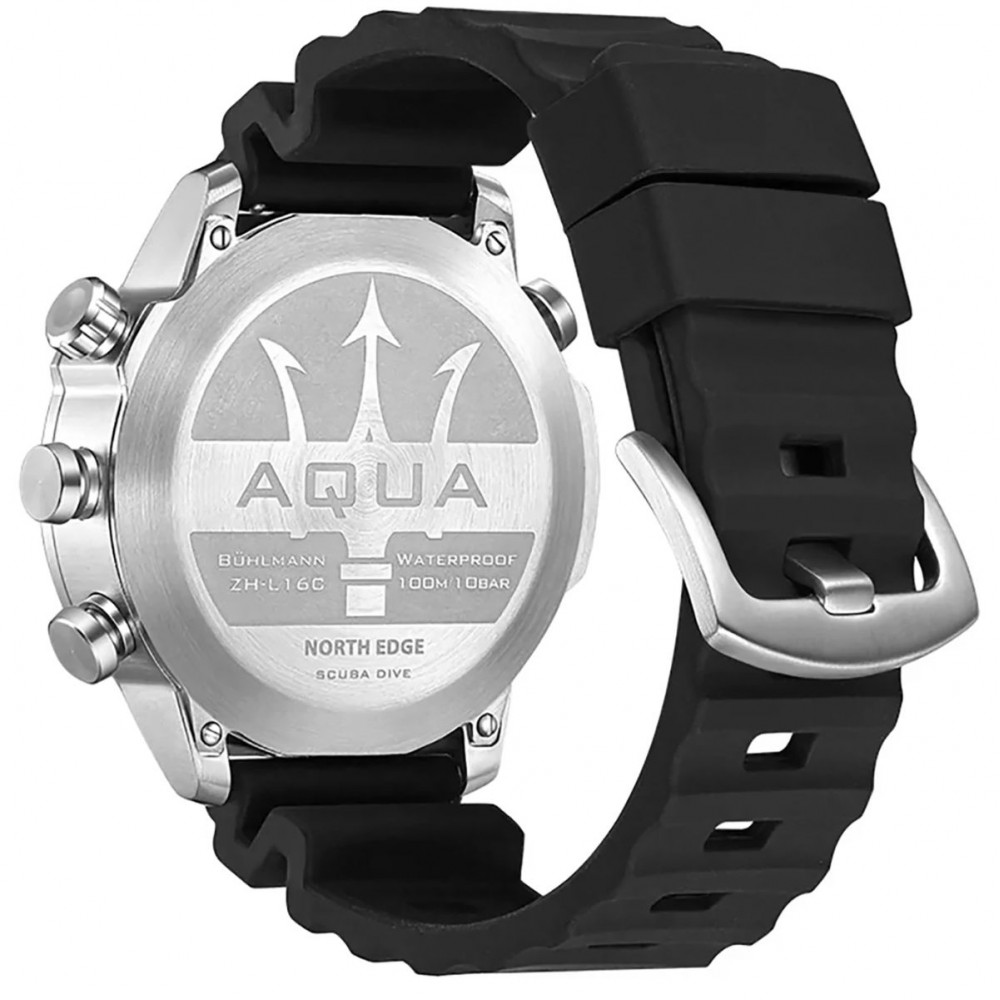 Цифровые Часы NORTH EDGE AQUA silver на картинке №3