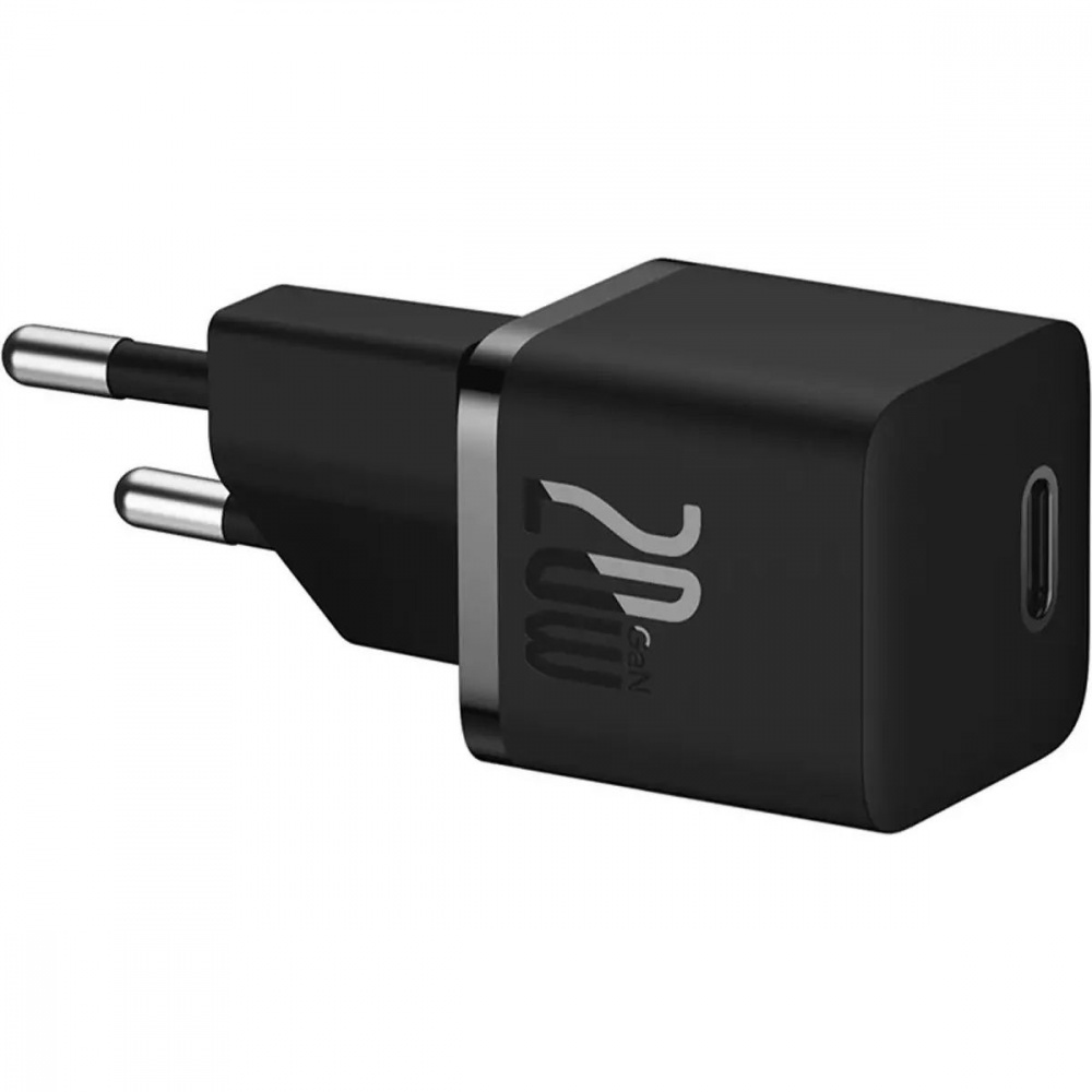 МЗП Baseus GaN5 Mini Fast Charger Type-C 20W (With Clable Type-C to Type-C 100W 1m) — Придбати в Україні - фото 4