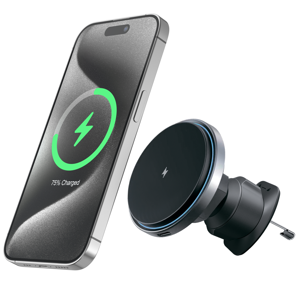 Автомобільний тримач з Бездротовим ЗП Proove Magic Circle Pro 15W — Придбати в Україні - фото 2