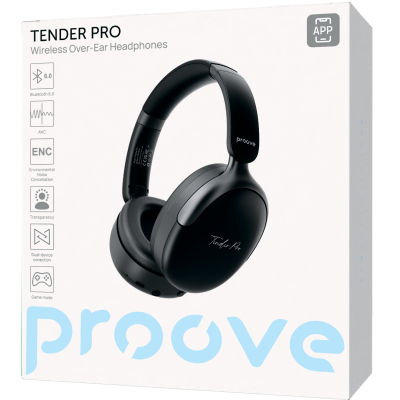 Бездротові навушники Proove Tender Pro with ANC (APP) — Придбати в Україні