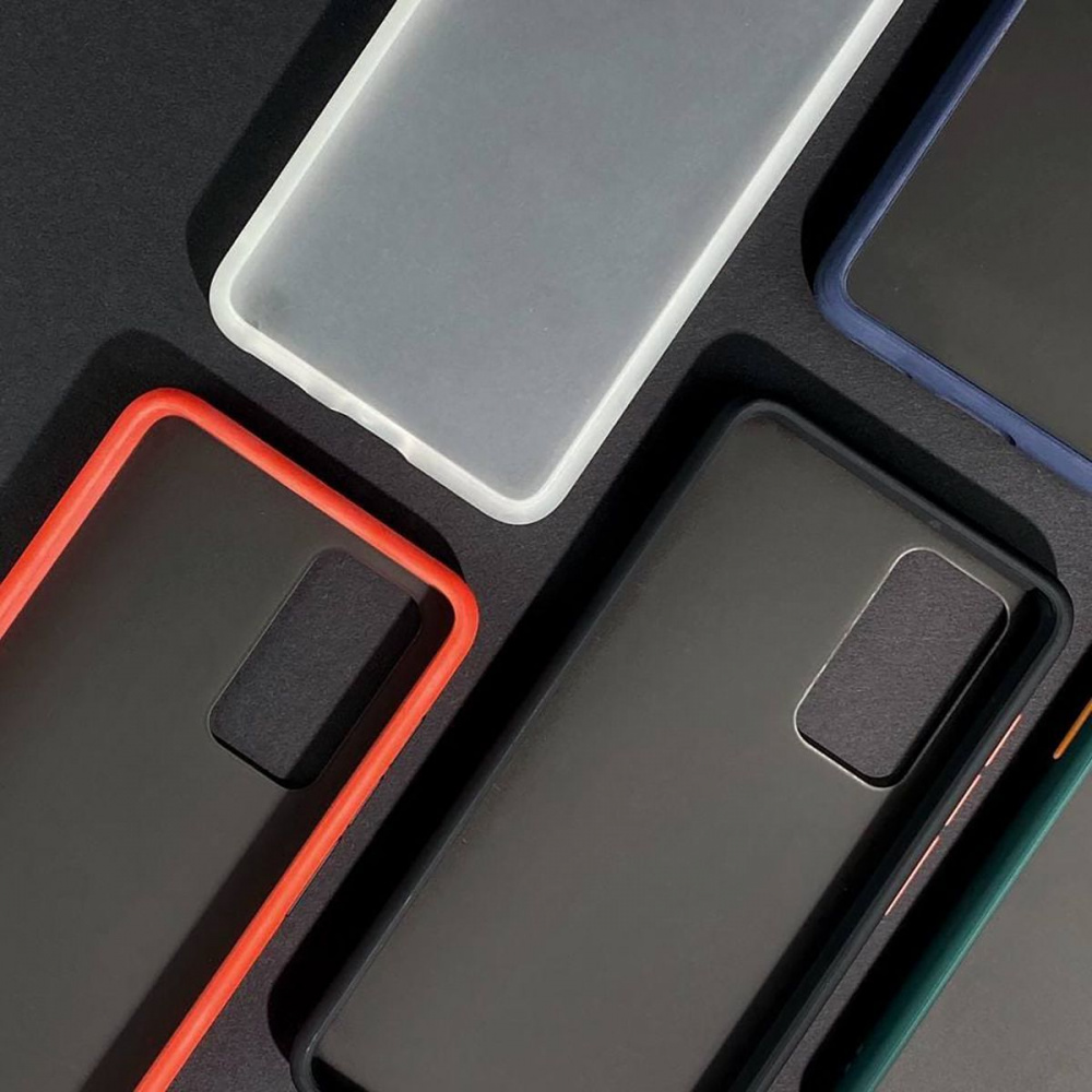 Чехол Matte Color Case (TPU) Xiaomi Mi 10 Lite - фото 4
