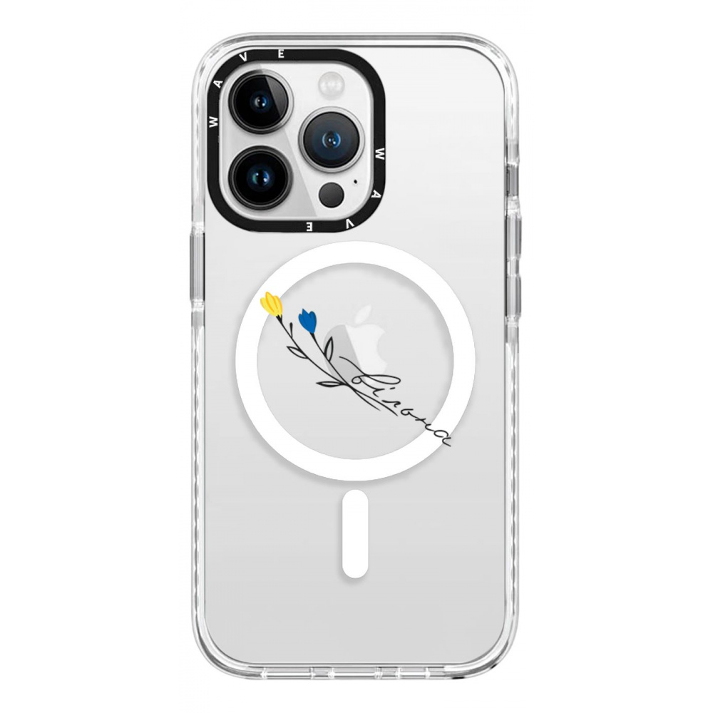 Чехол WAVE Love of the state Clear Case with MagSafe (PC+TPU) (Nprint) iPhone 14 Pro Max - фото 16