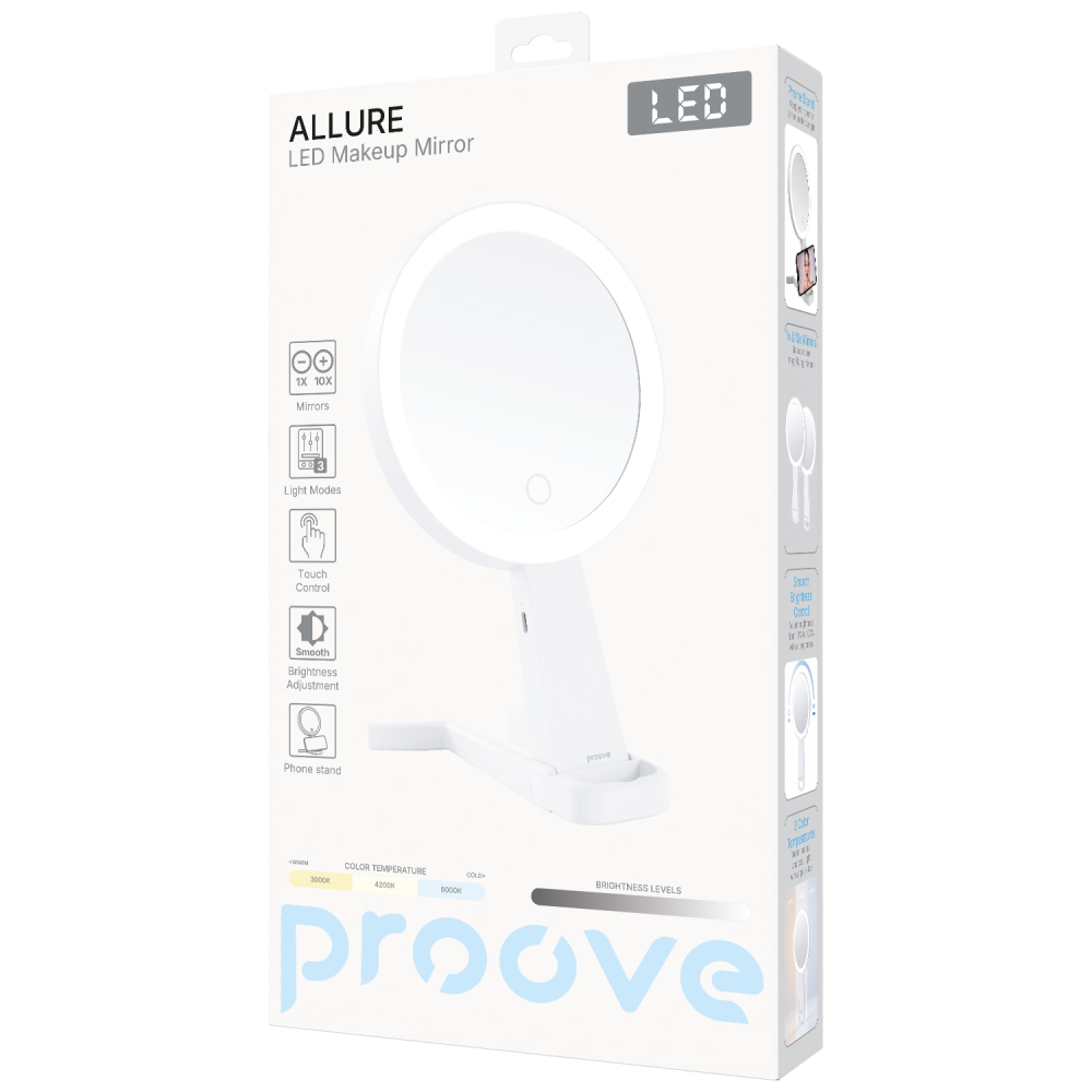 Косметичне дзеркало Proove Allure (133mm) — Придбати в Україні - фото 1