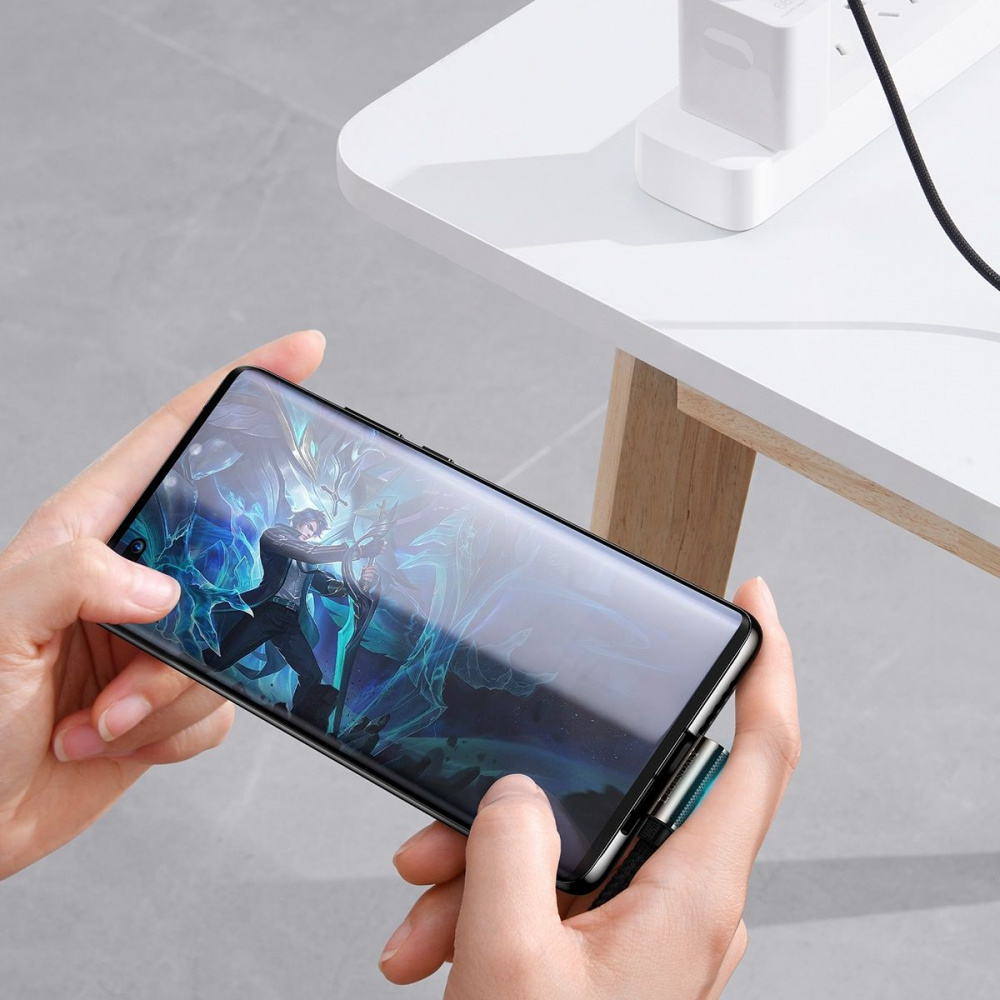 Кабель Baseus Legend Series Elbow Fast Charging Type-C to Type-C 100W (1m) — Придбати в Україні - фото 2