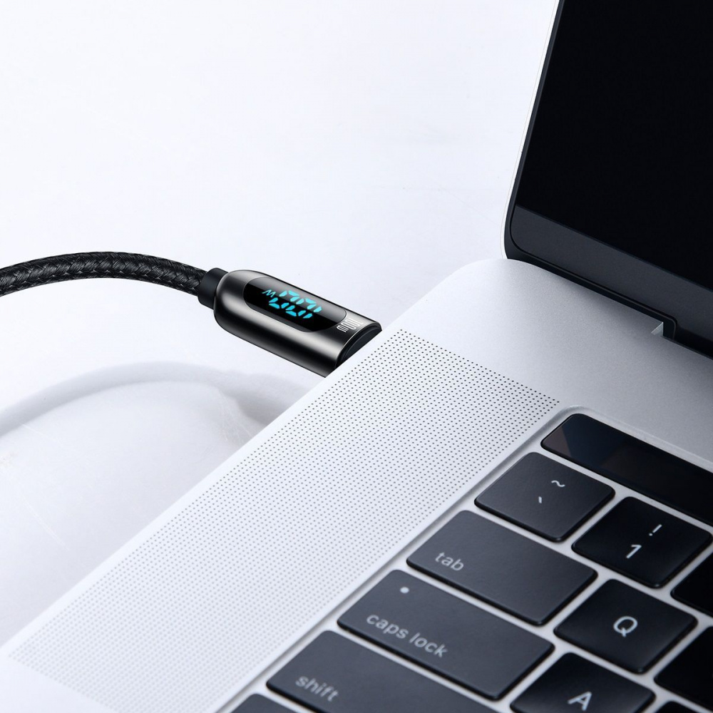 Кабель Baseus Display Fast Charging Type-C to Type-C 100W (1m) — Придбати в Україні - фото 1