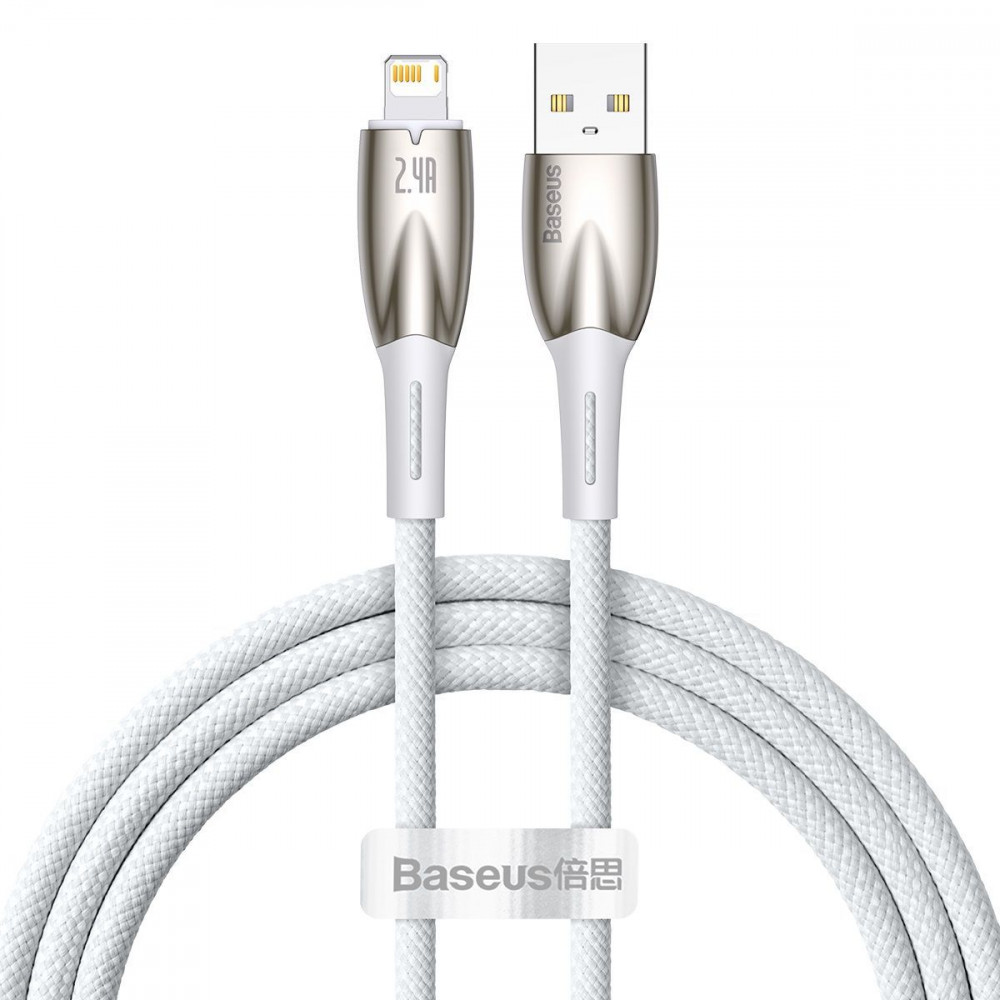 Кабель Baseus Glimmer Series Fast Charging Lightning 2.4A (1m) — Придбати в Україні