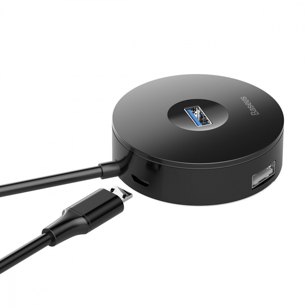 USB-Хаб Baseus Round Box USB to USB 3.0 + 3USB 2.0. — Придбати в Україні - фото 3