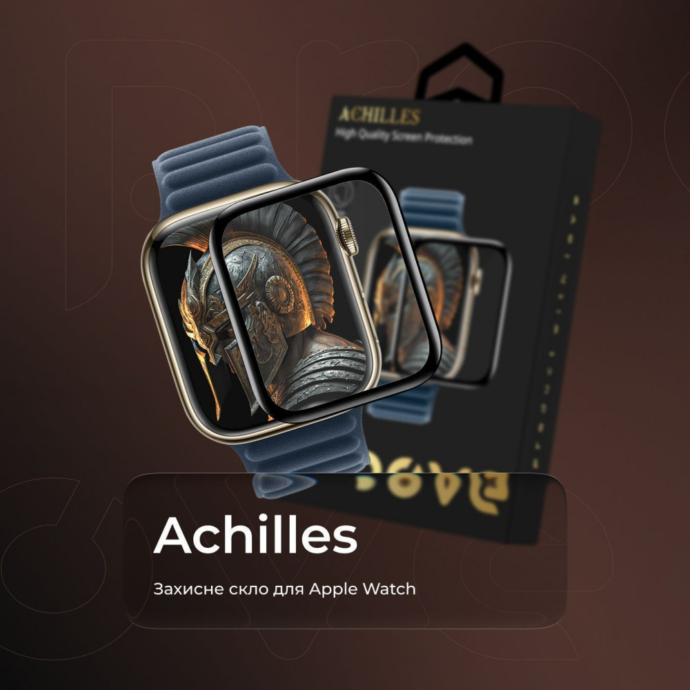 Захисне скло Proove Achilles Apple Watch Series 4/5/6/SE/SE2/SE3 44 mm — Придбати в Україні - фото 2