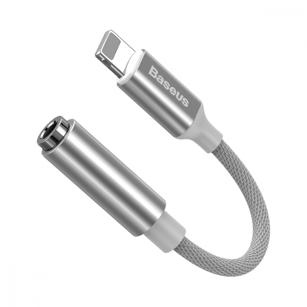 Переходник AUX Baseus Lightning to 3.5mm Headphone Jack Adapter - фото 6