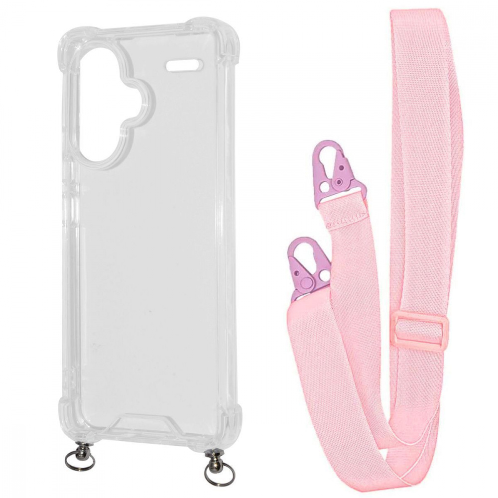 Чехол WAVE Clear Case with Strap Xiaomi Redmi Note 13 Pro+ - фото 3