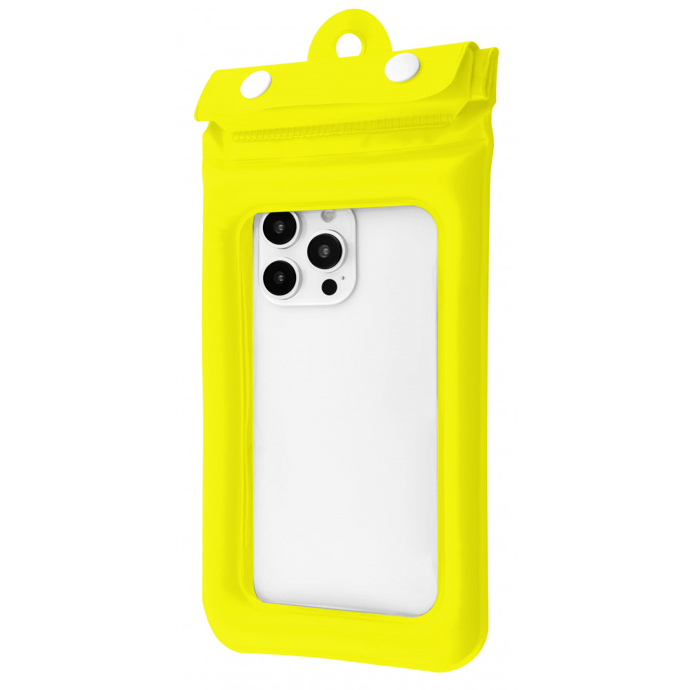 Универсальная водонепроницаемая сумка для смартфона yellow (68522) Желтый на картинке №1