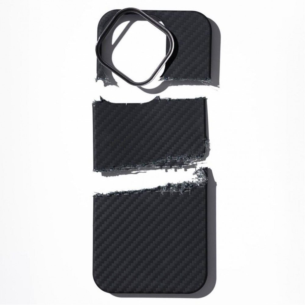 Чехол Proove Carbon Slim with Magnetic Ring iPhone 17 - фото 9