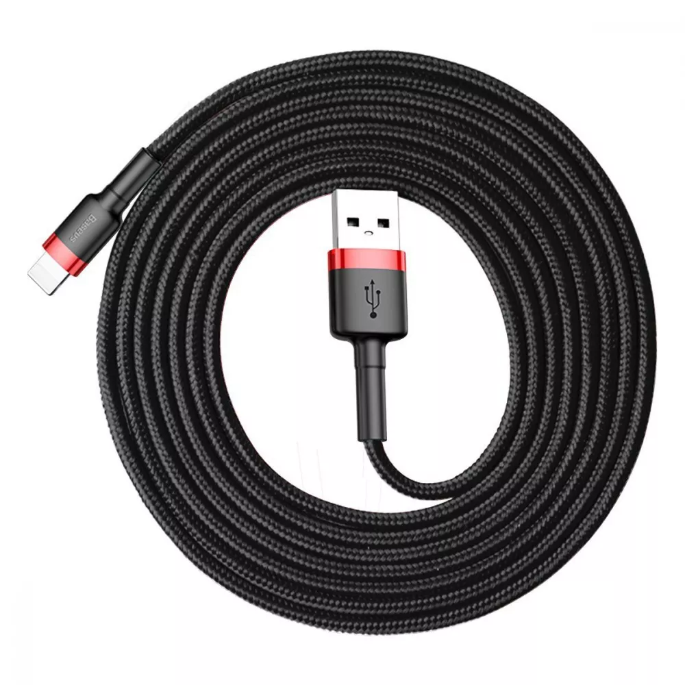 Кабель Baseus Cafule Lightning 1.5A (2m) - фото 4