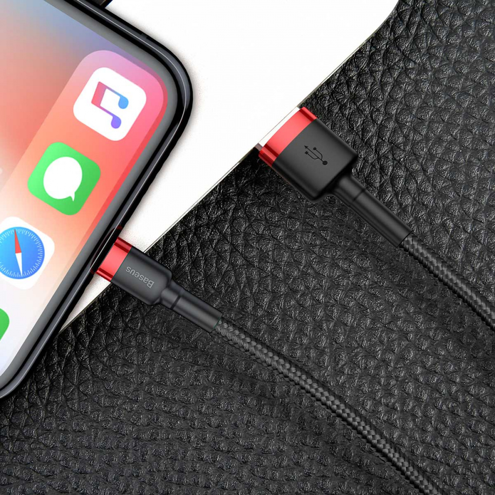 Кабель Baseus Cafule Lightning 1.5A (2m) — Придбати в Україні - фото 2