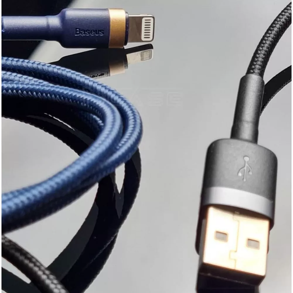 Кабель Baseus Cafule Lightning 1.5A (2m) - фото 10