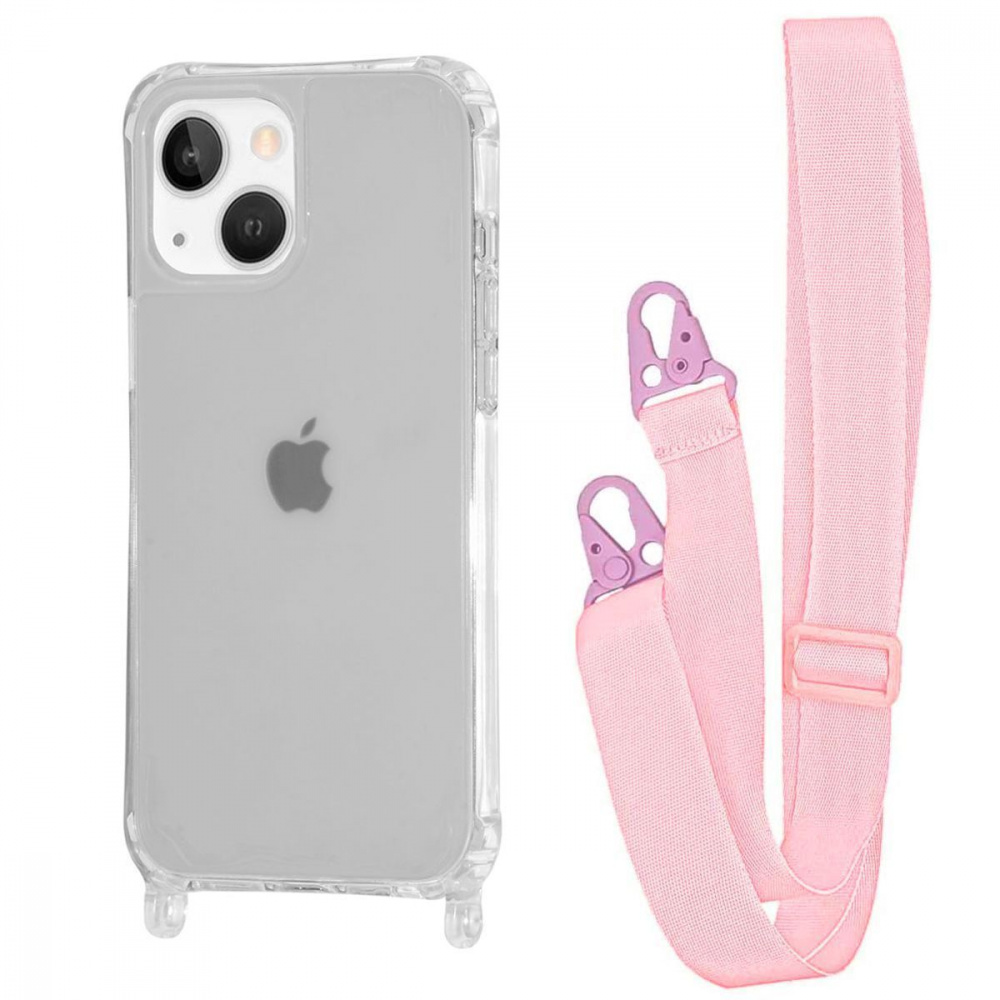 Чехол WAVE Clear Case with Strap iPhone 14 - фото 10